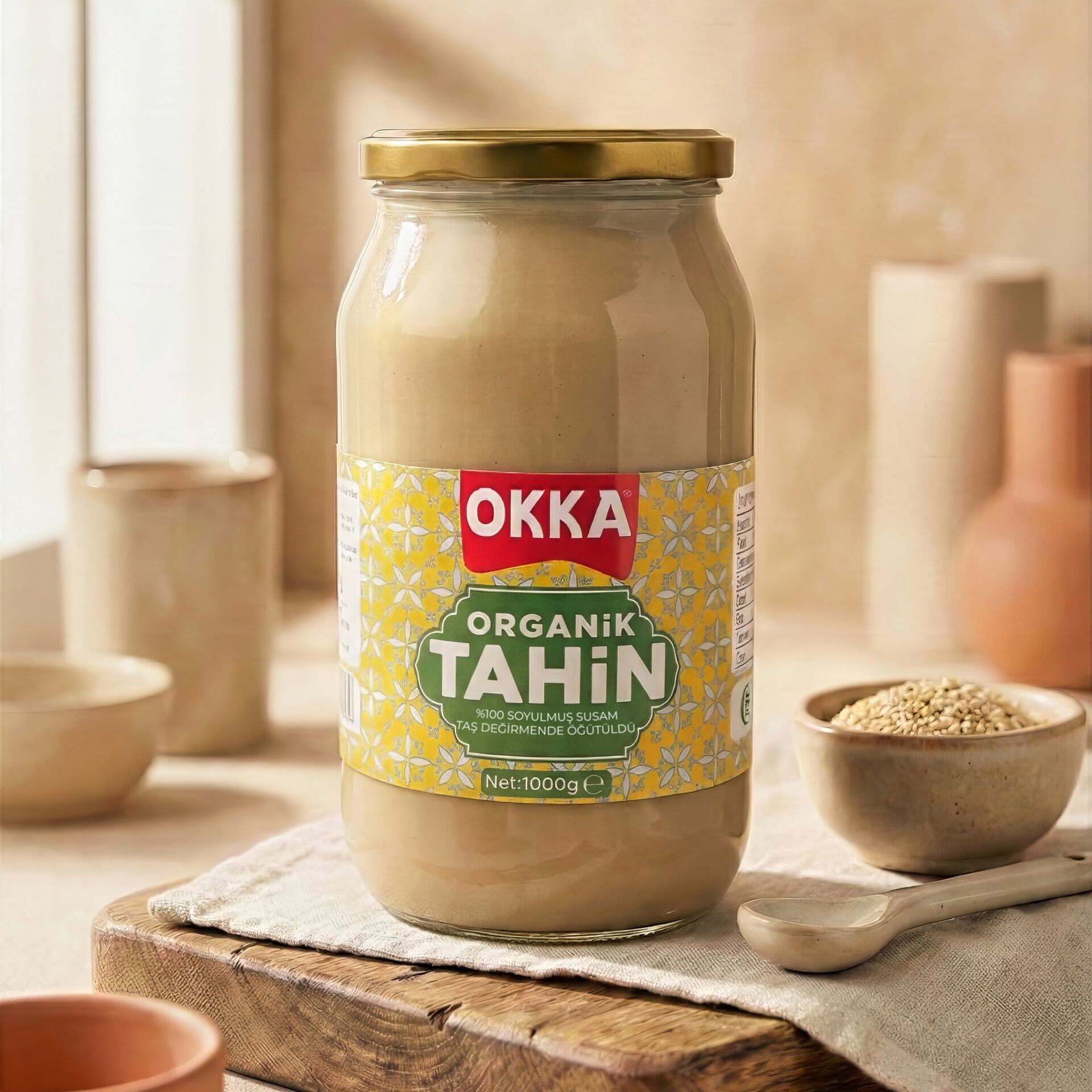 ORGANİK TAHİN 1 KG