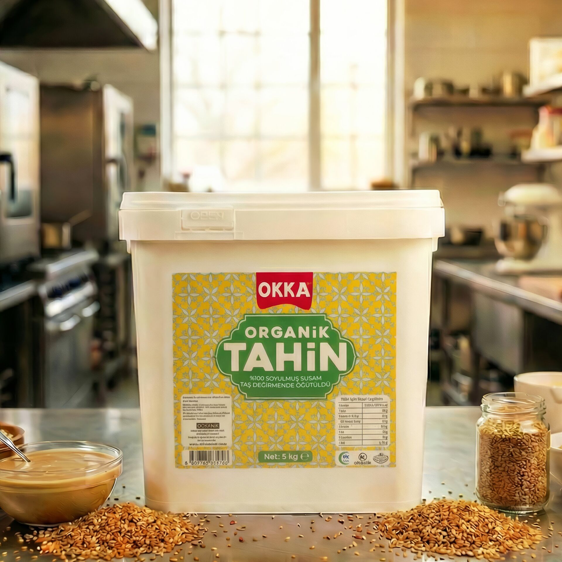 ORGANİK TAHİN 5 KG
