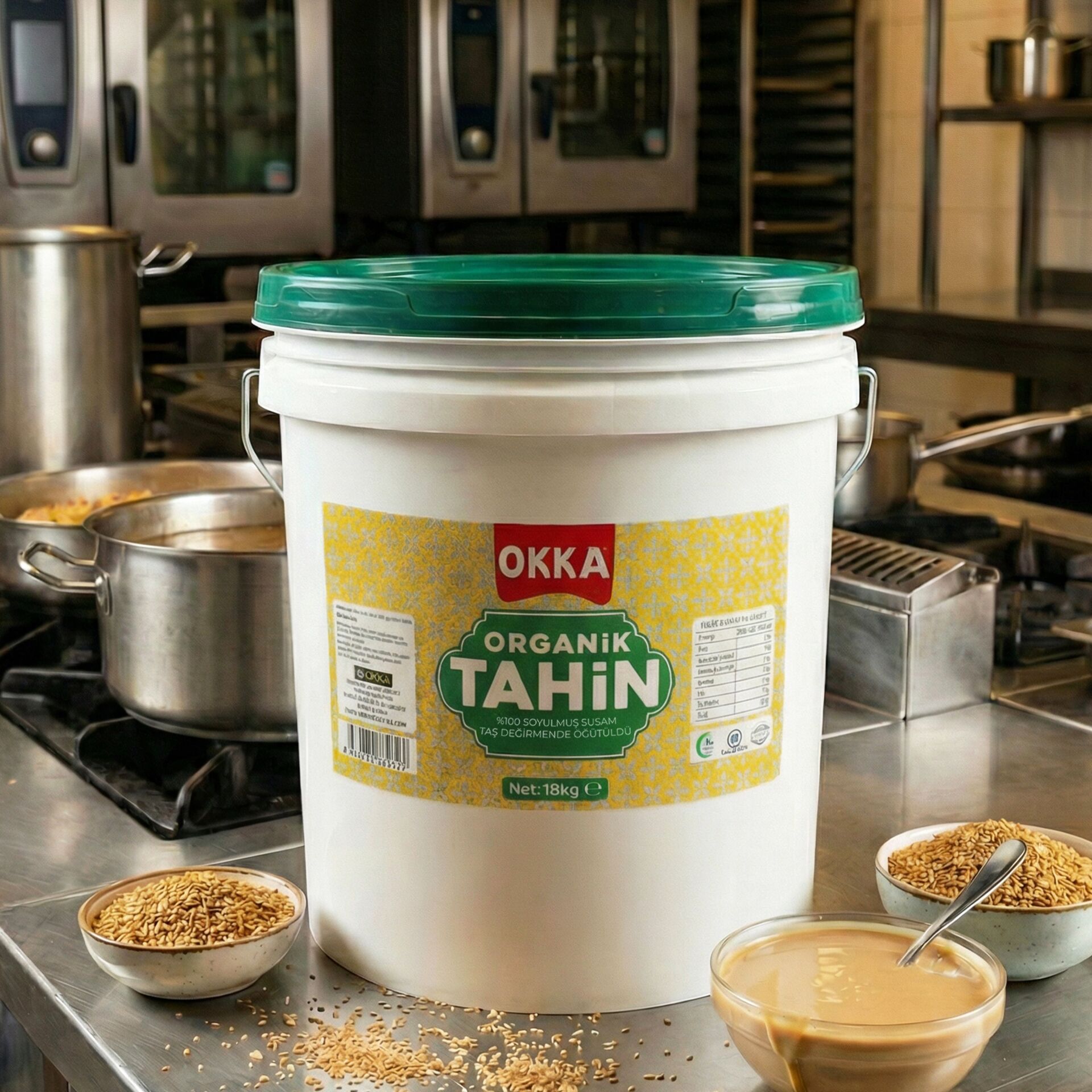 ORGANİK TAHİN 18 KG