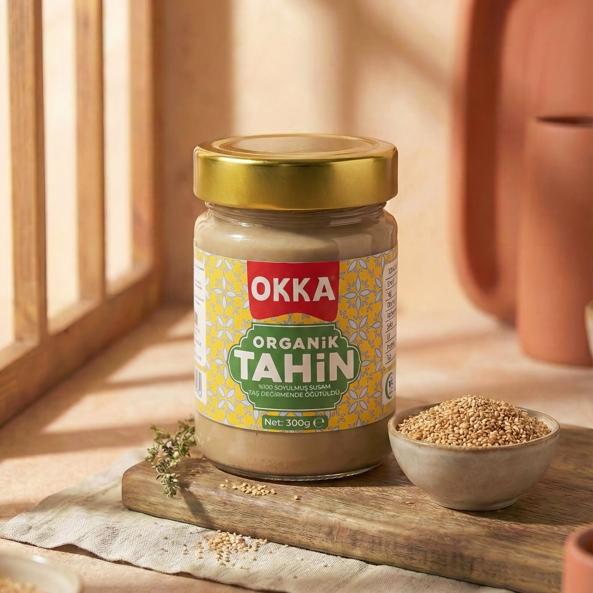 ORGANİK TAHİN 300 GR