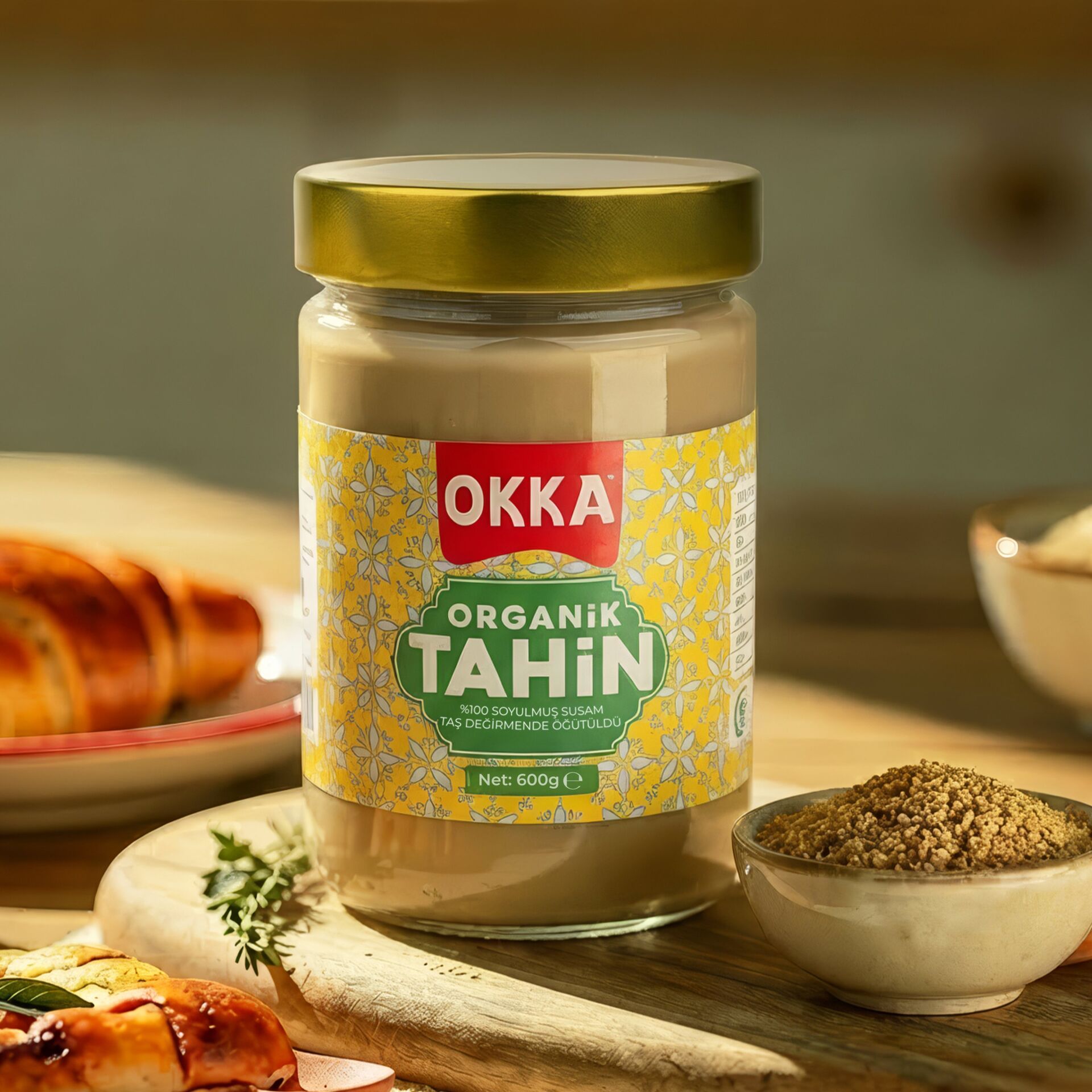 ORGANİK TAHİN 600 GR