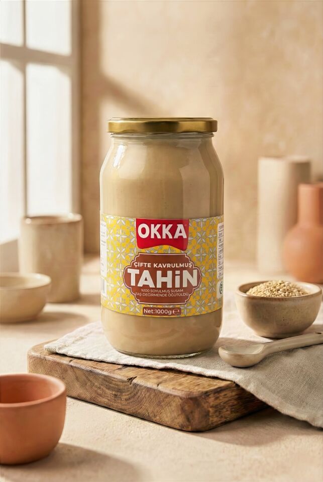 ÇİFTE KAVRULMUŞ TAHİN 1 KG