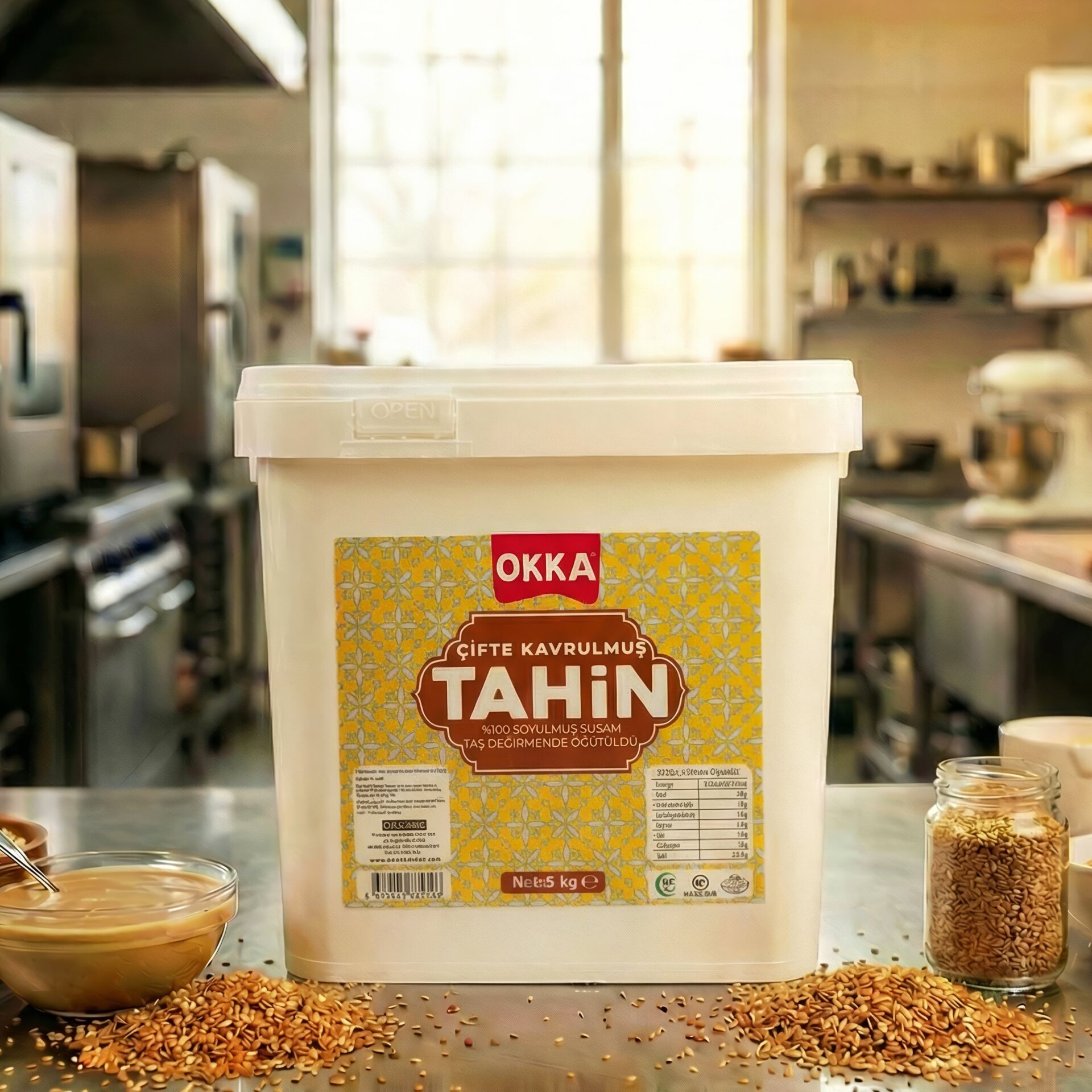 ÇİFTE KAVRULMUŞ TAHİN 5 KG