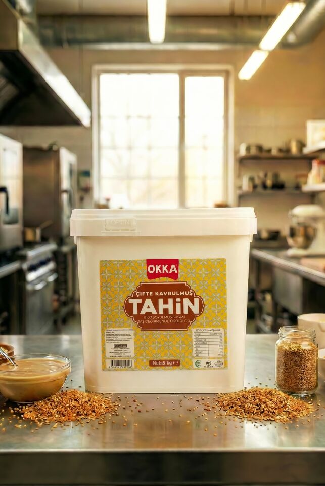 ÇİFTE KAVRULMUŞ TAHİN 5 KG