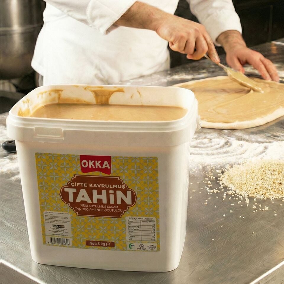ÇİFTE KAVRULMUŞ TAHİN 5 KG