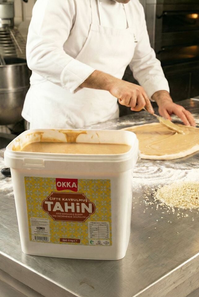 ÇİFTE KAVRULMUŞ TAHİN 5 KG