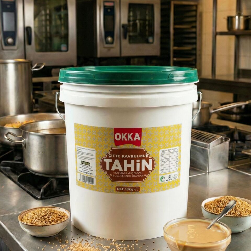 ÇİFTE KAVRULMUŞ TAHİN 18 KG