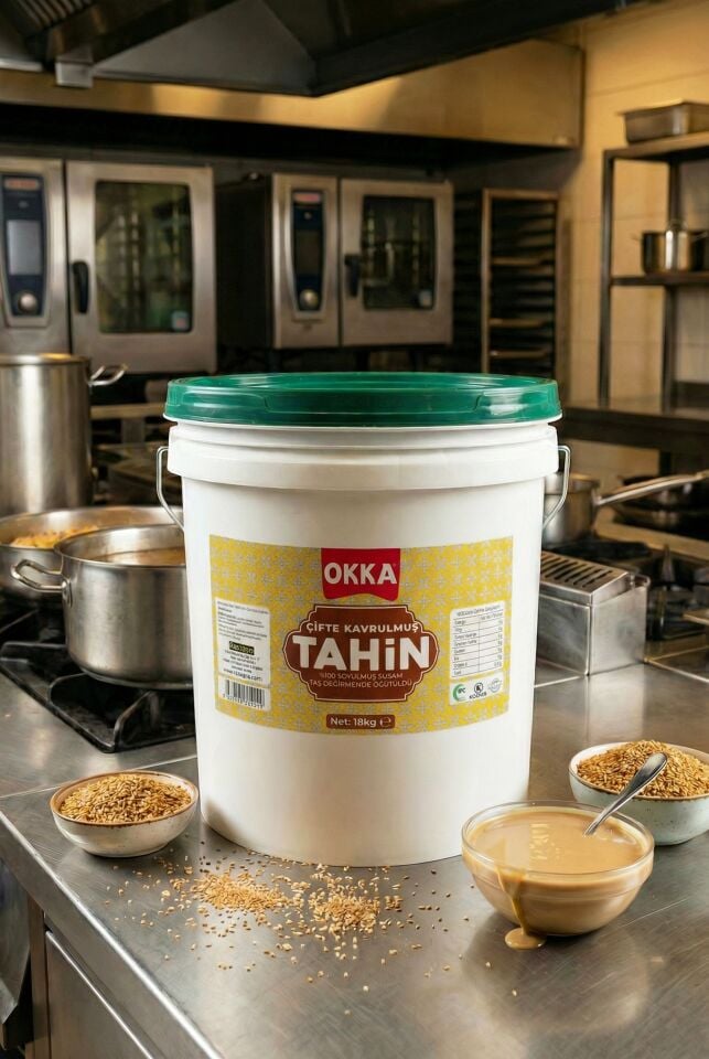 ÇİFTE KAVRULMUŞ TAHİN 18 KG