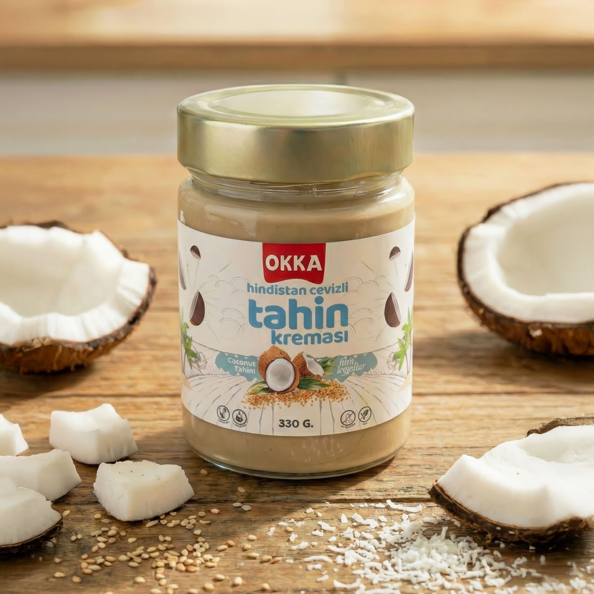 HİNDİSTAN CEVİZLİ TAHİN KREMASI 330 GR