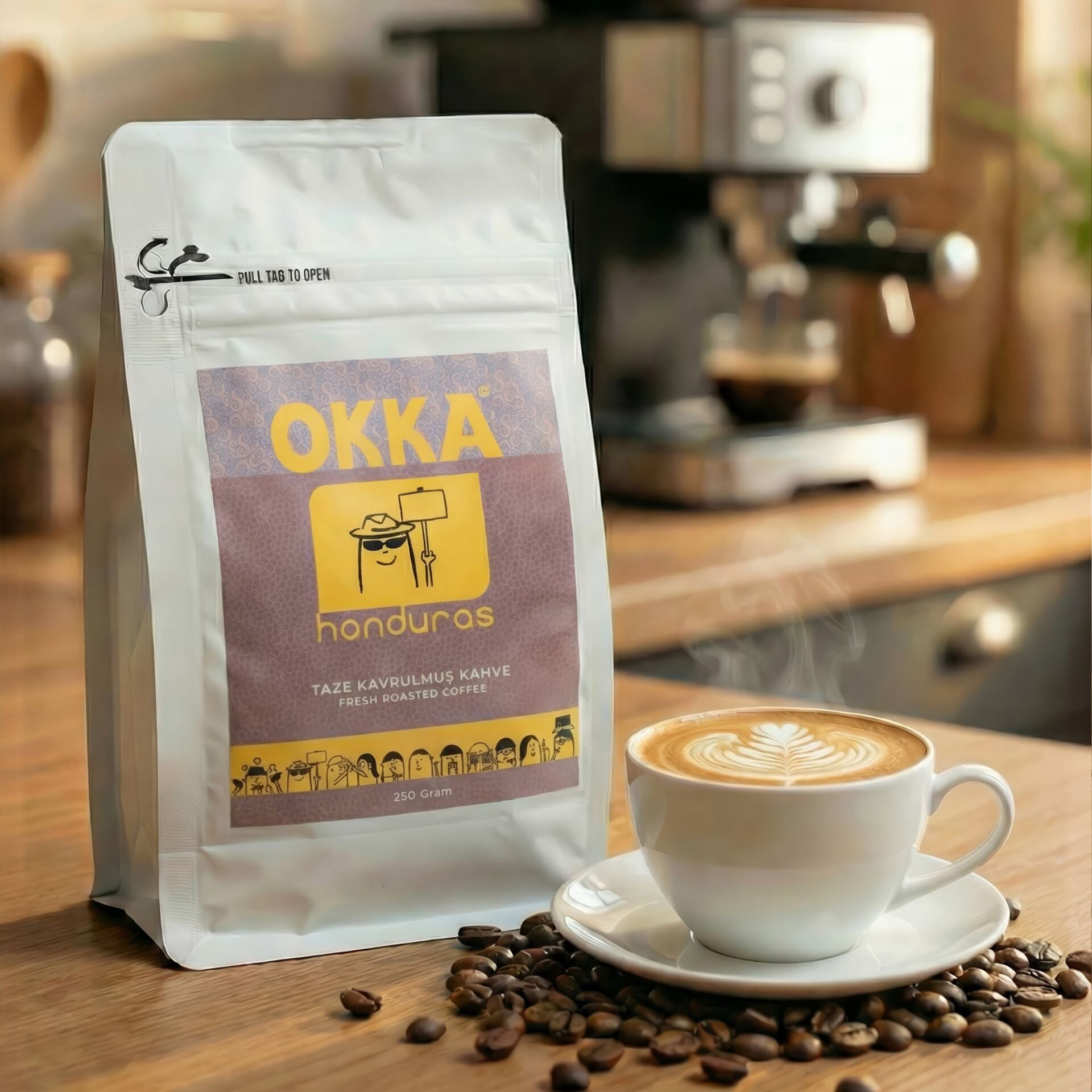 ÇEKİRDEK KAHVE (HONDURAS) 250 GR